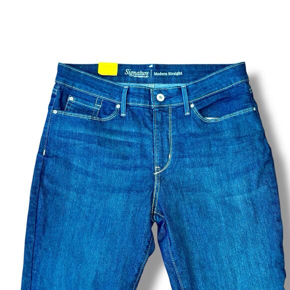 Levi's Jeans Women’s Size 12M (31x32) Blue Signature Modern Straight Jeans - Picture 2 of 6